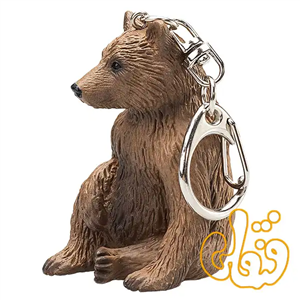 آویز کلید بچه خرس گریزلی موجو Grizzly Bear Cub Keychain 387436