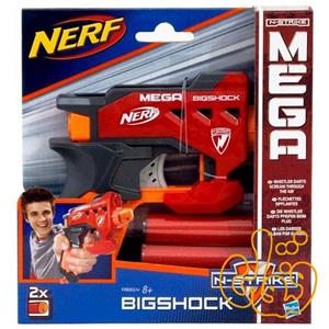 تفنگ نرف با تیرهای بزرگ مگا Nerf Bigshock A9314
