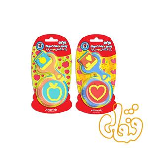 رنگ انگشتی تک رنگ با مهر و غلطک آریا 7032
