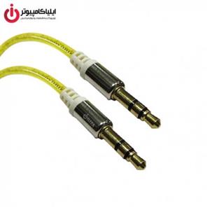 کابل فنری انتقال صدا AUX دی نت به طول 30 سانتی متر   D-NET Bouncy AUX Audio Cable 0.3 m