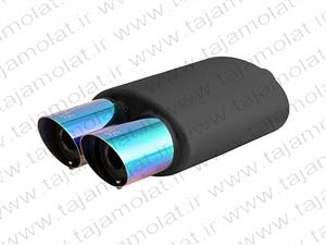 منبع اگزوز دولول سایلنس دار کد 715