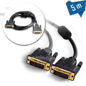 کابل تصویر DVI-D دی نت به طول 5 متر  D-NET DVI-D Display Cable 5m