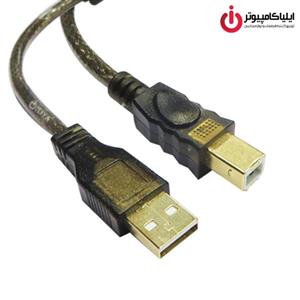 کابل افزایش و تقویت کننده طول پرینتر USB دی نت به طول 15 متر D-NET Printer Extension And Booster Cable 15m