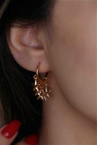گوشواره زنانه حلقه ای YSX مدل ستاره کد RS-162