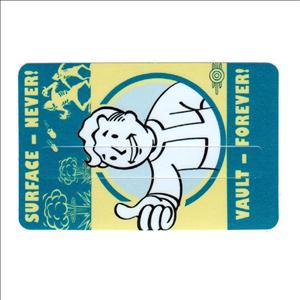 استیکر کارت بانکی طرح Fallout 