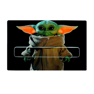 استیکر کارت بانکی طرح Yoda 