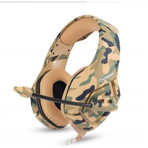 هدست طرح ارتشی - Gaming Headset Onikuma K1