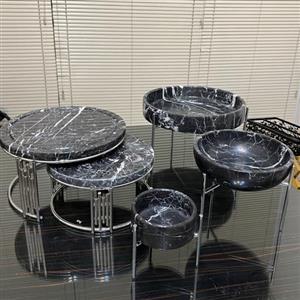 ست ظروف سنگی پذیرایی استند دوتایی میوه خوری سنگی اجیل خوری سنگی و شکلات خوری سنگی | هدیه تولد | جهیزیه عروس | کادویی روز زن