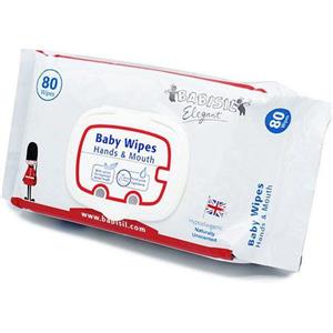 دستمال مرطوب ۸۰ عددی بیبی سیل Babisil Baby Wipes Hand & Mouth