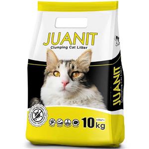 خاک گربه ژوانیت اسانس لیمو وزن ۷ کیلوگرم