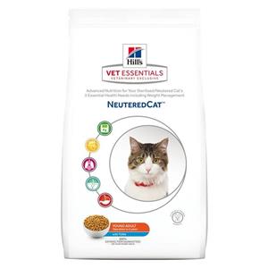 غذای خشک گربه هیلز مدل Neutered Cat طعم تن وزن ۱.۵ کیلوگرم 