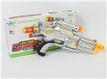 تفنگ موزیکال چراغدار دونه برفی flash & sound space gun super power