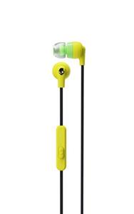 هندزفری با سیم Inked plus اسکال کندی زرد Skullcandy Inkd In Ear Headphones with Mic Yellow 