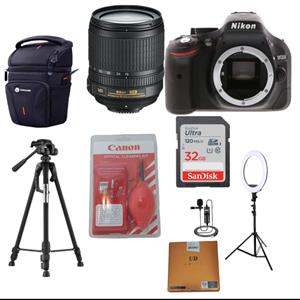 پکیج کامل دوربین عکاسی Nikon D5200 kit 18-105mm 