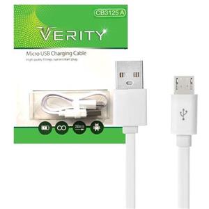 کابل شارژ MicroUSB وریتی مدل CB3125 T