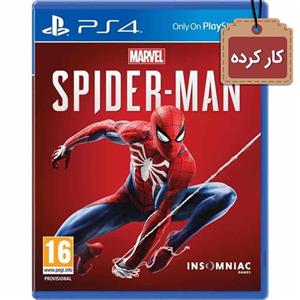 بازی Spider Man Marvel کنسول PS4 کارکرده