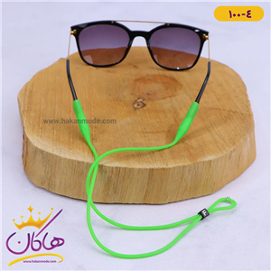 بند عینک سیلیکونی سبز | کد 4-100