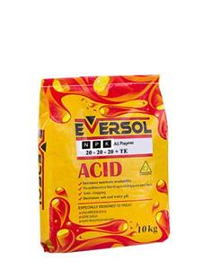 کود اسیدی ان پی کا اورسول مدل ACID NPK 20-20-20  TE وزن 10 کیلوگرم