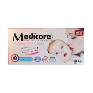 قیمت و خرید تست بارداری بی بی چک Medicore مدل Cassette ۹۹.۸