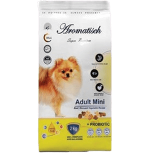 غذای خشک سگ بالغ نژاد کوچک آروماتیش با طعم مرغ Aromatish Mini Chicken