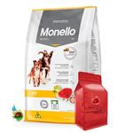 غذای خشک سگ بالغ مونلو با طعم گوشت و مرغ Monello go premium especial وزن ۱ کیلوگرم ( بسته بندی ملودی مهربانی )