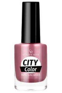 لاک ناخن سیتی کالر City color رنگ قرمز براق شماره 35 گلدن رز Golden Rose 