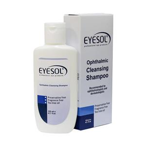 شامپو شستشوی پلک و مژه آیسول حاوی روغن درخت چای ـ EyesolOphtalmic Cleaning Shampoo ـ آیسول