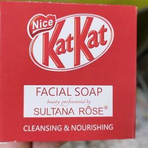 صابون سلطانا رز طرح شکلات کیت کت Katkat soap خارجی محصولات بهداشتی امریکایی اروپایی عربی اماراتی دبی اصل ارجینال ارگانیک 