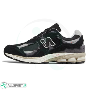 کتانی رانینگ زنانه نیوبالانس طرح اصلی New Balance 2002R Protection Pack Black Grey 