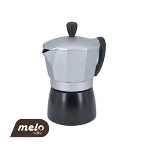 موکاپات جنوا آلومینیومی 2 کاپ (پایه مشکی)