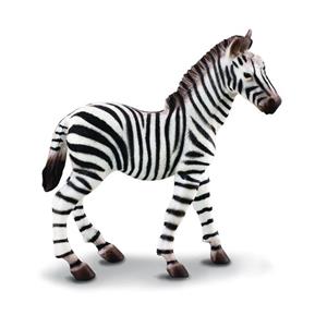 عروسک گورخر بچه کالکتا کد 88168 سایز 1 Collecta Zebra Foal 88168 Size 1 Toys Doll