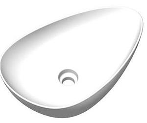 کاسه روشویی رو صفحه‌ای مدل قایقی برند چینی بهداشتی گاتریا(چینی‌نام)