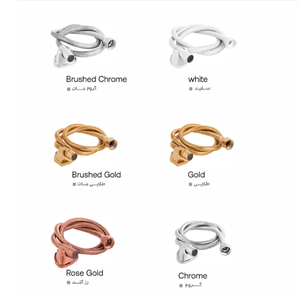 شلنگ توالت برند کِی آی جی KIG طلایی 