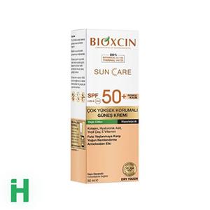 کرم ضد آفتاب رنگی پوست چرب SPF50 بیوکسین 50 میل 