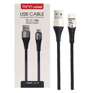 کابل شارژر تسکو TC-186