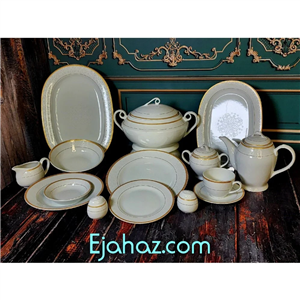 سرویس چینی مقصود ساتی 12 نفره 90 پارچه
