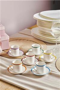 سرویس قهوه خوری 6 نفره بی زمان 80 میلی لیتری کاراجا Karaca