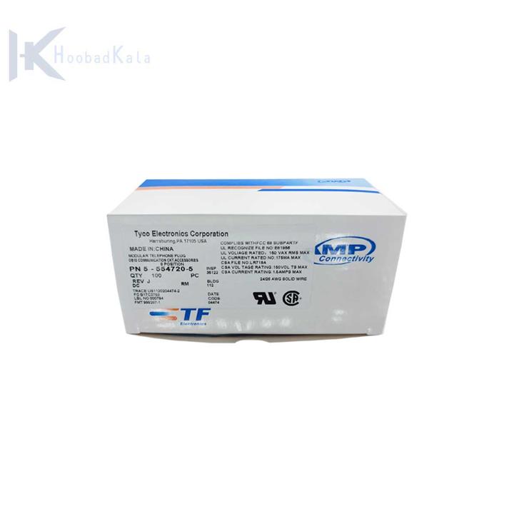 ای ام پی  کانکتور RJ45 Cat6 UTP