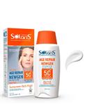 کرم ضد آفتاب SPF50 آردن سولاریس Ardene Solaris مدل Age Repair حجم 100 میلی لیتر