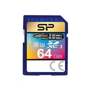 مموری اس دی سیلیکون پاور SP SDXC Superior Pro U3 90Mb/s