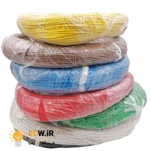 سیم افشان ایرانی سایز 1×0.25 سفید (1 متری)