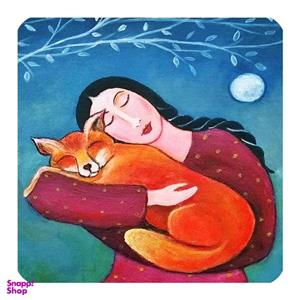 مگنت طرح بانو و روباه کد A1