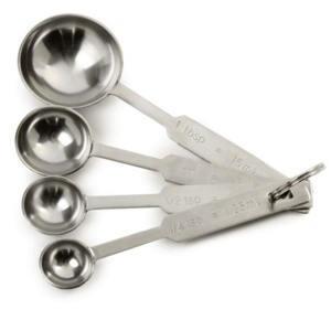 پیمانه اندازه گیری استیل کیک باکس کد 1108 مجموعه 4 عددی