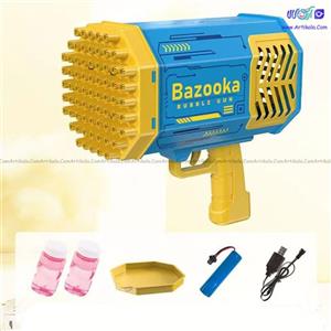 حباب ساز طرح تفنگ مدل Bazooka BUBBLE GUN