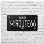 تابلو مینیمال رومادون طرح Route 66 کد 1311