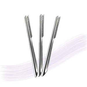 دسته تیغ ابرو مدل SS استیل مجموعه 3 عددی