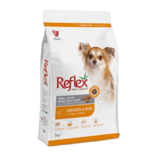 غذای خشک فله ای سگ نژاد کوچک با مرغ و برنج رفلکس Reflex Small