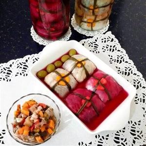 ترشی کلم شکم پر،ترشی کلم پیچ