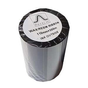 ریبون پرینتر لیبل زن نیک مدل WAX/RESIN 110mm x 300m