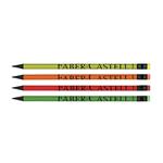مداد سیاه بلک وود بدنه رنگی با لوگو فابر پاک کن رنگی